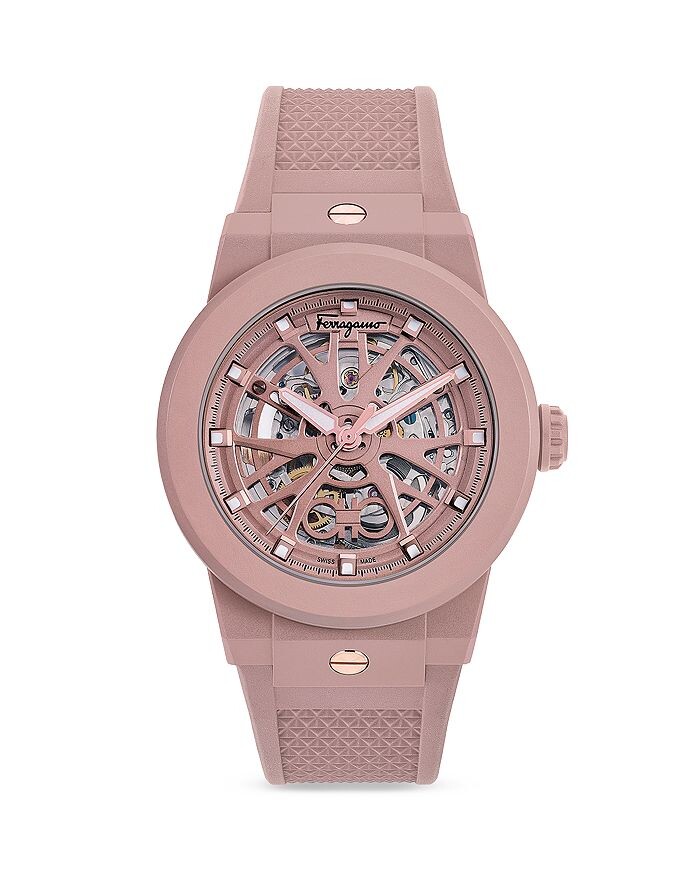 

Часы Ferragamo F-80 Skeleton Ecoceramic Ceramic, 41 мм