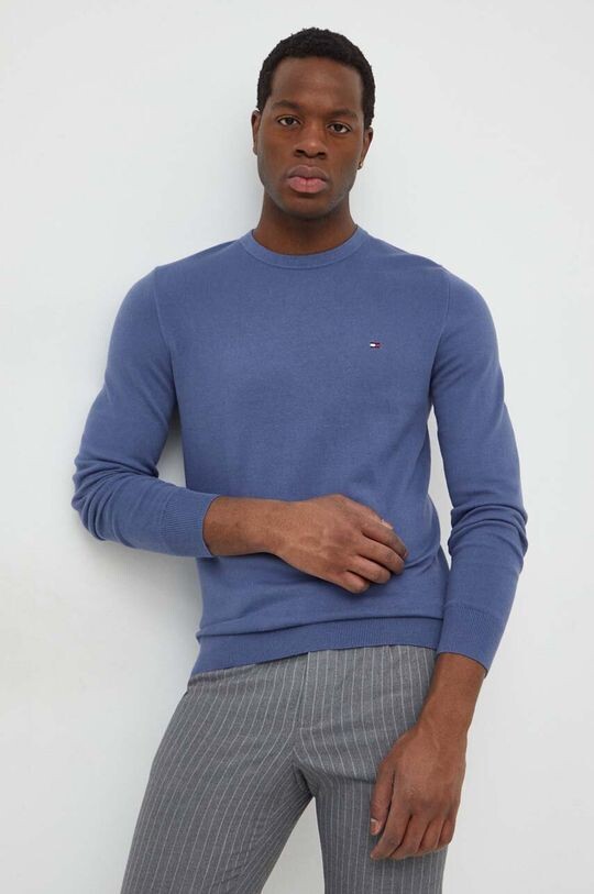 

Хлопковый свитер Tommy Hilfiger, синий