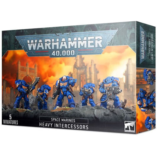 

Миниатюра Games Workshop Warhammer 40K: Space Marines - Heavy Intercessors