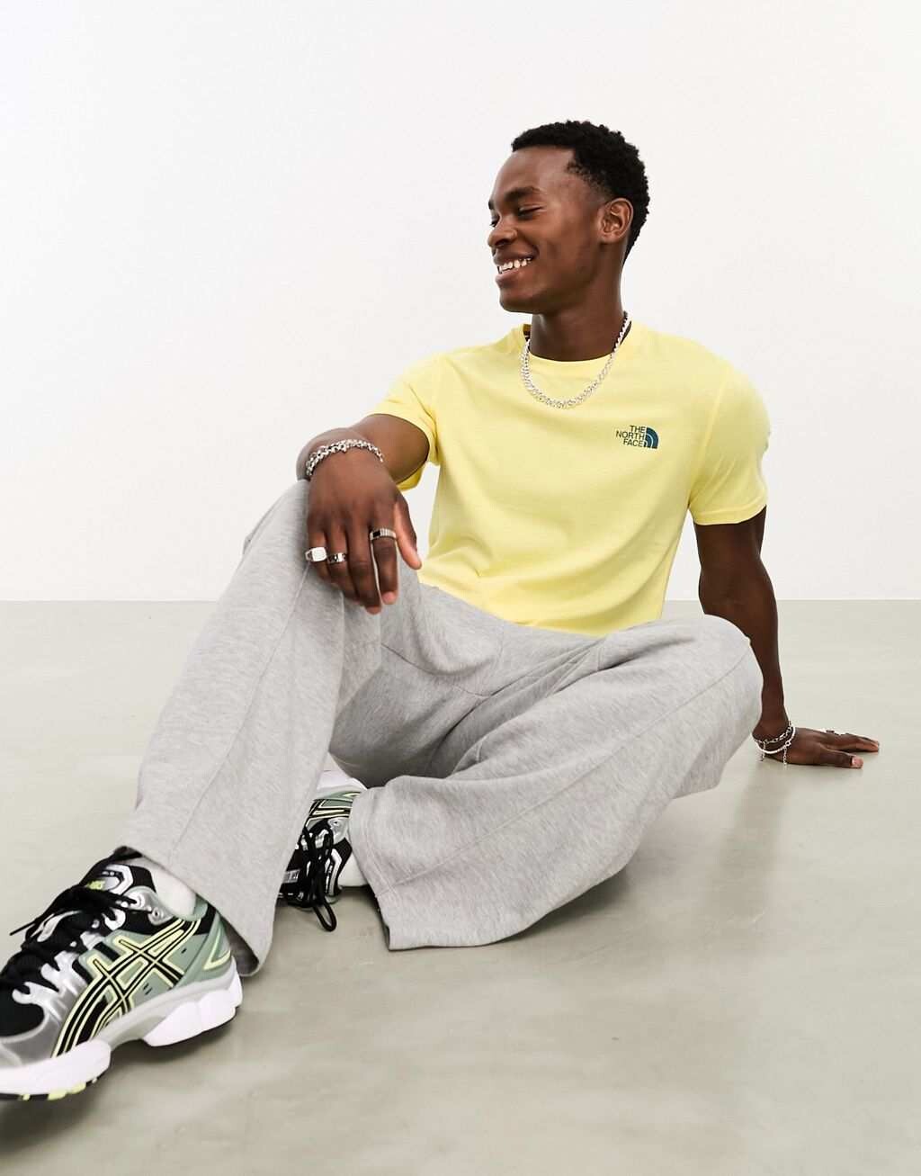 

Желтая футболка с маленьким логотипом The North Face Simple Dome эксклюзивно на ASOS, Желтый