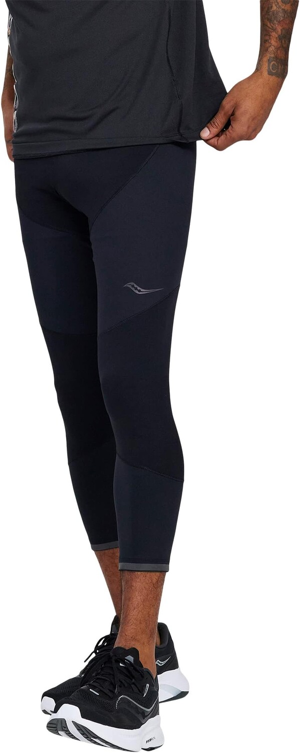 

Брюки Time Trial Crop Tights Saucony, черный