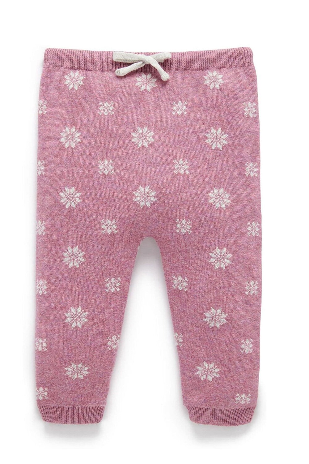 

Теплые детские леггинсы Арктики Purebaby, розовый