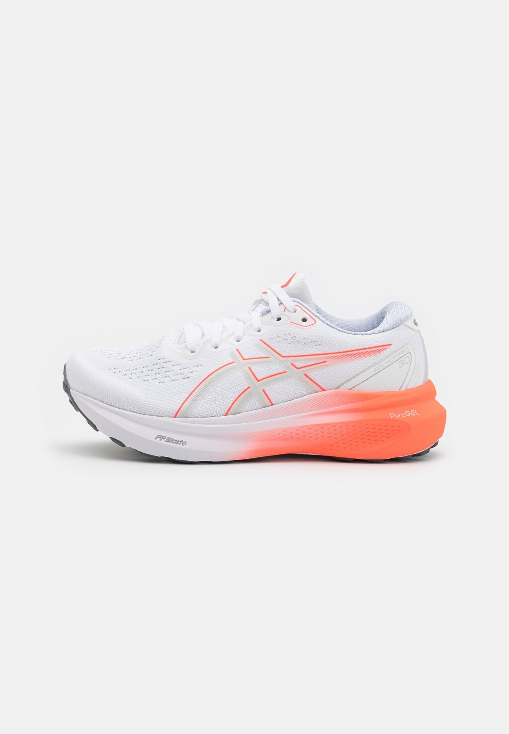 

Кроссовки для стабилизирующего бега GEL-KAYANO 30 ASICS, цвет white/sunrise red