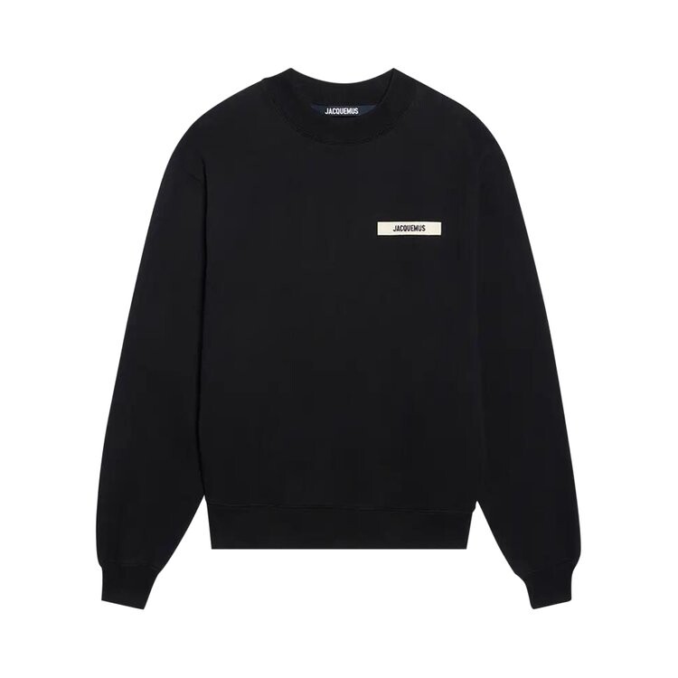 

Толстовка Jacquemus Le Gros Grain Sweatshirt, черный