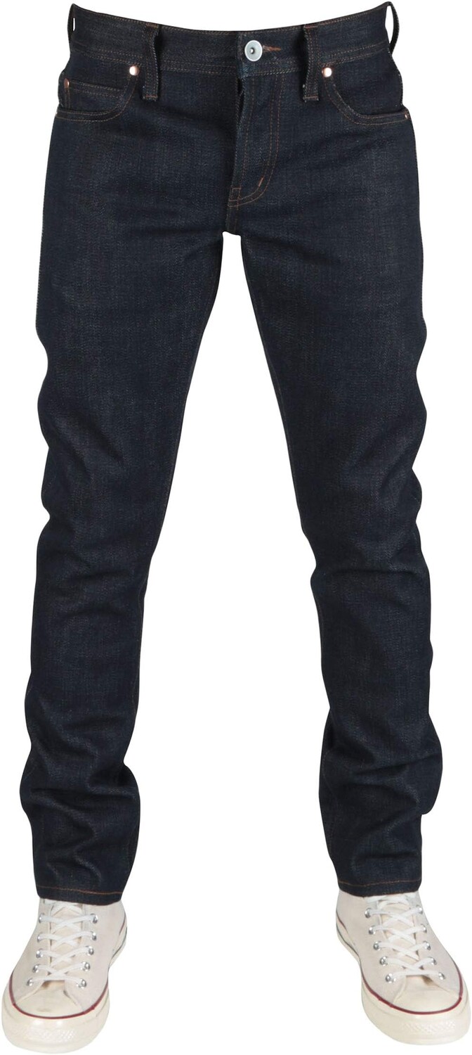 

Джинсы Tight Fit 21 oz Heavyweight Selvedge Denim in Indigo The Unbranded Brand, цвет Indigo