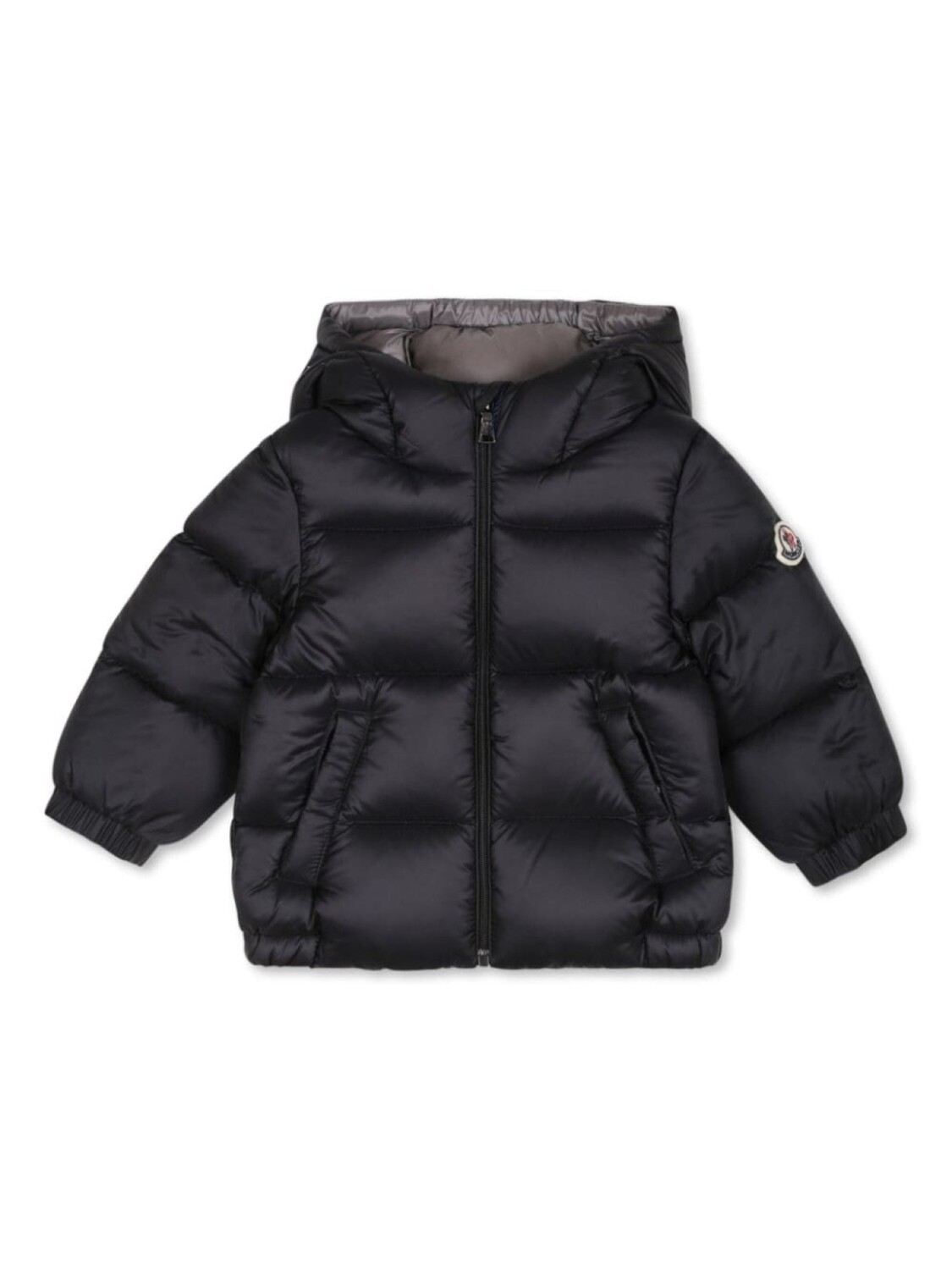 

Moncler Enfant куртка с капюшоном, черный