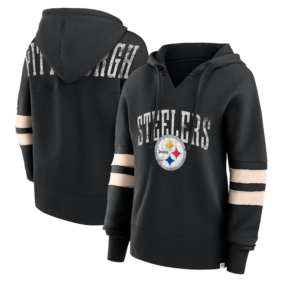 

Пуловер с капюшоном Fanatics Branded Pittsburgh Steelers, черный