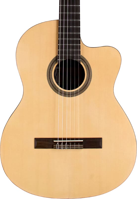 Акустическая гитара Cordoba Protege C1M-CE Acoustic-Electric Classical Nylon-String Guitar, Natural цена и фото