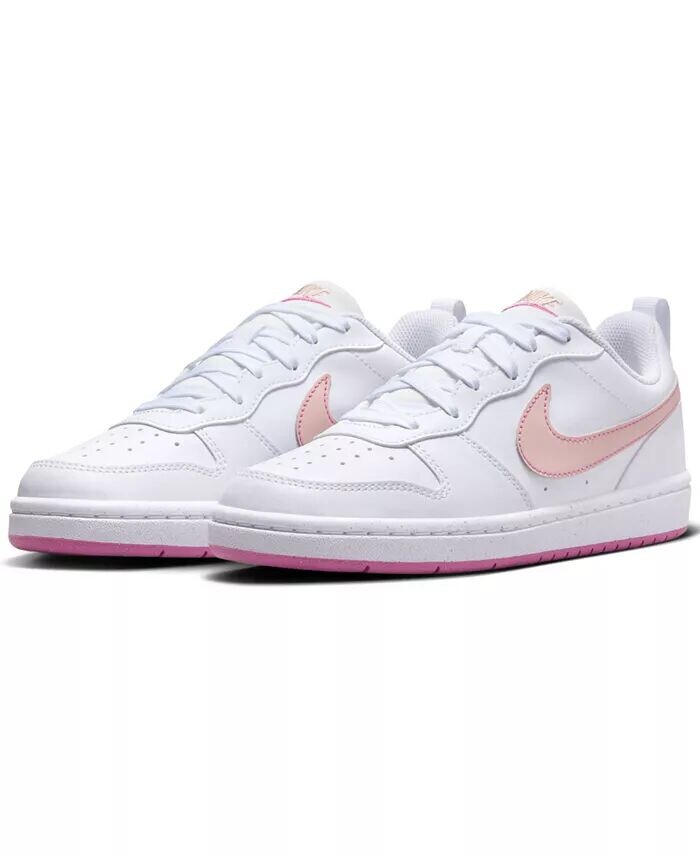 

Повседневные кроссовки Big Girls Court Borough Low Recraft от Finish Line Nike, белый