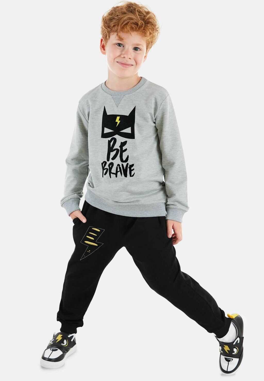 

Спортивный костюм BE BRAVE Denokids, цвет grau