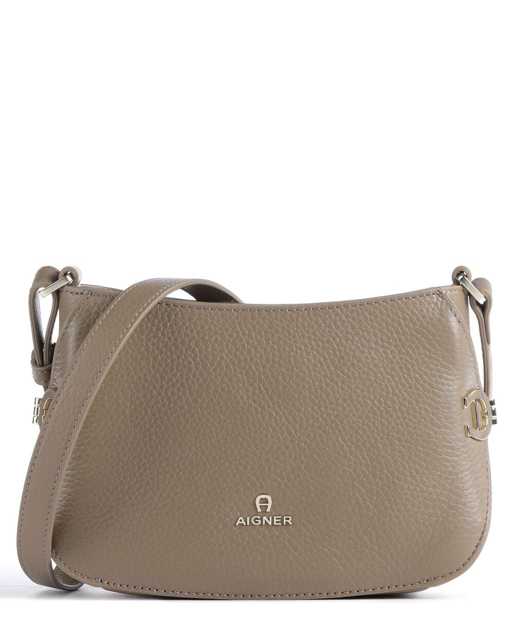 

Сумка через плечо Milano из зерненой яловой кожи Aigner, коричневый