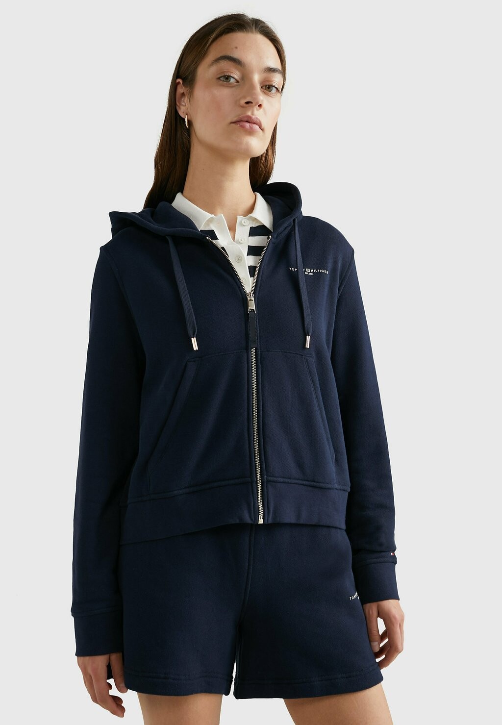 

Толстовка на молнии Tommy Hilfiger, Черный, Толстовка на молнии Tommy Hilfiger