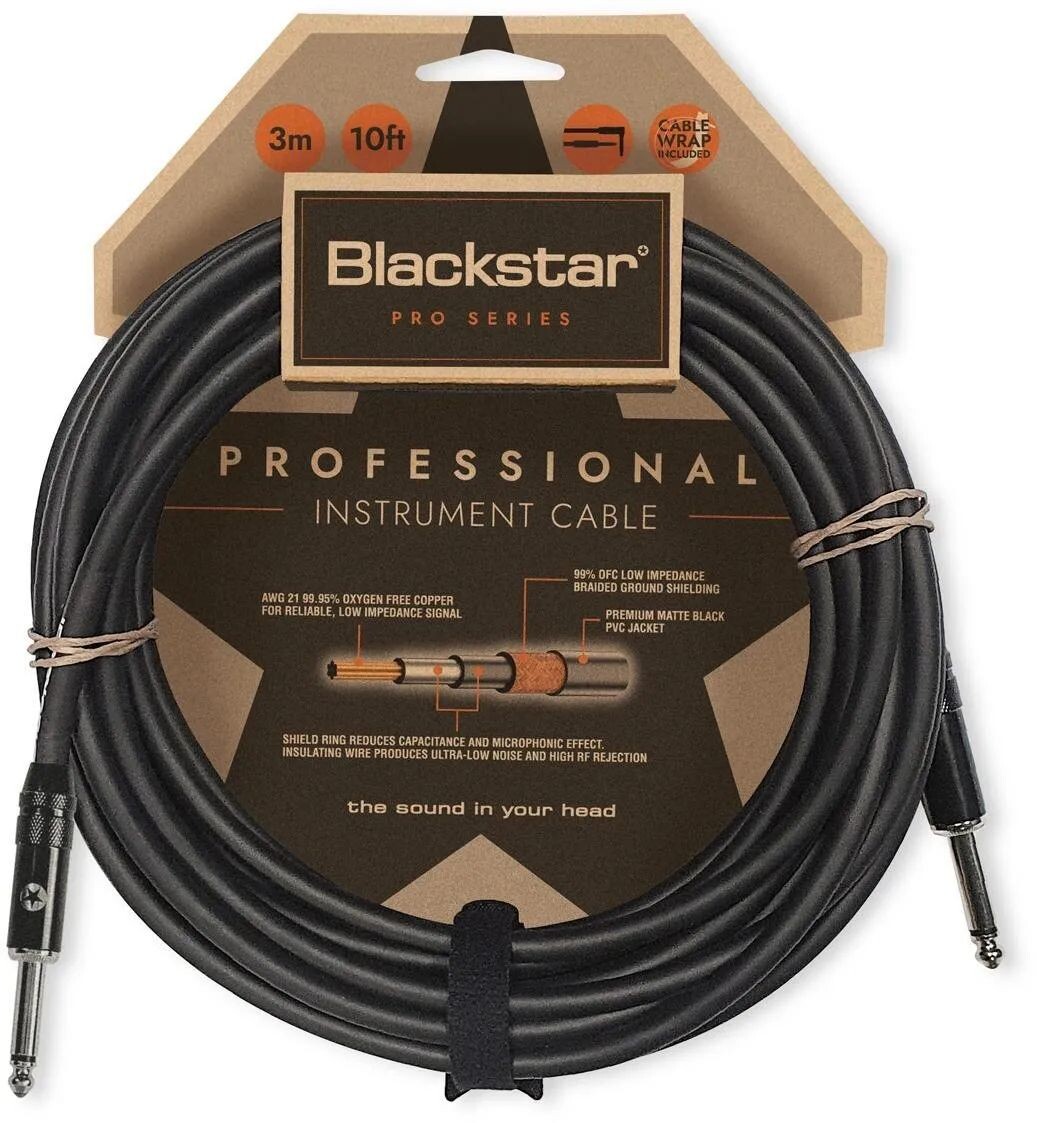 

Новый инструментальный кабель Blackstar Pro — 10 футов