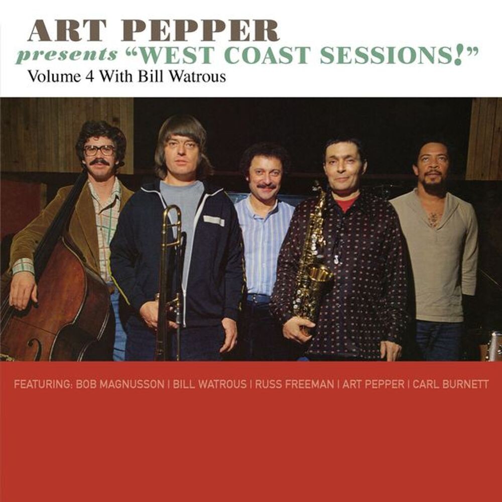 

Диск CD Art Pepper Presents "West Coast Sessions!" Volume 4: Bill Watrous - Art Pepper