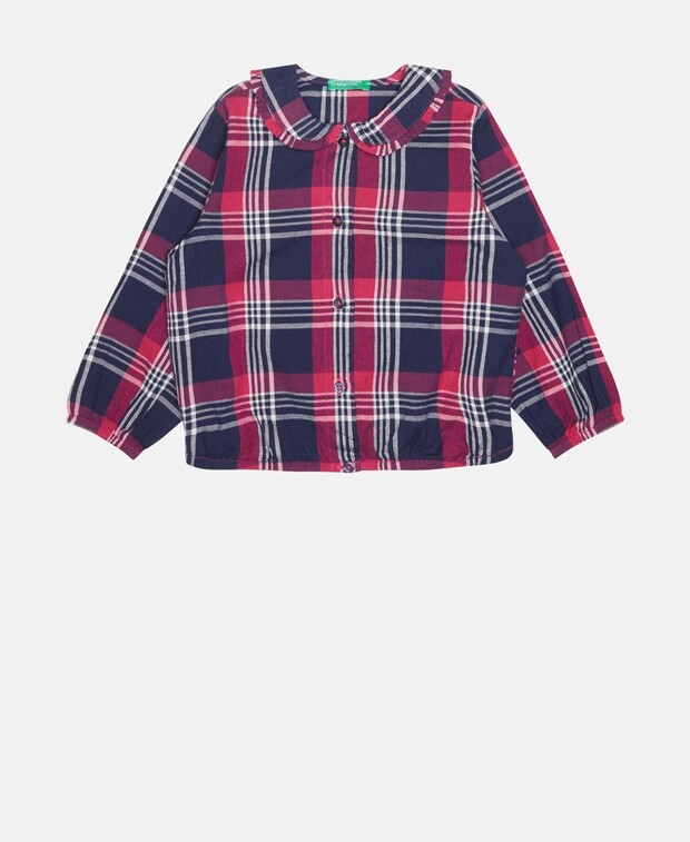 

Блузка с длинными рукавами United Colors of Benetton, красный