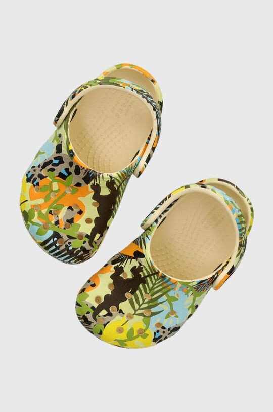 

Детские тапочки Crocs CLASSIC FAR OUT CLOG, бежевый