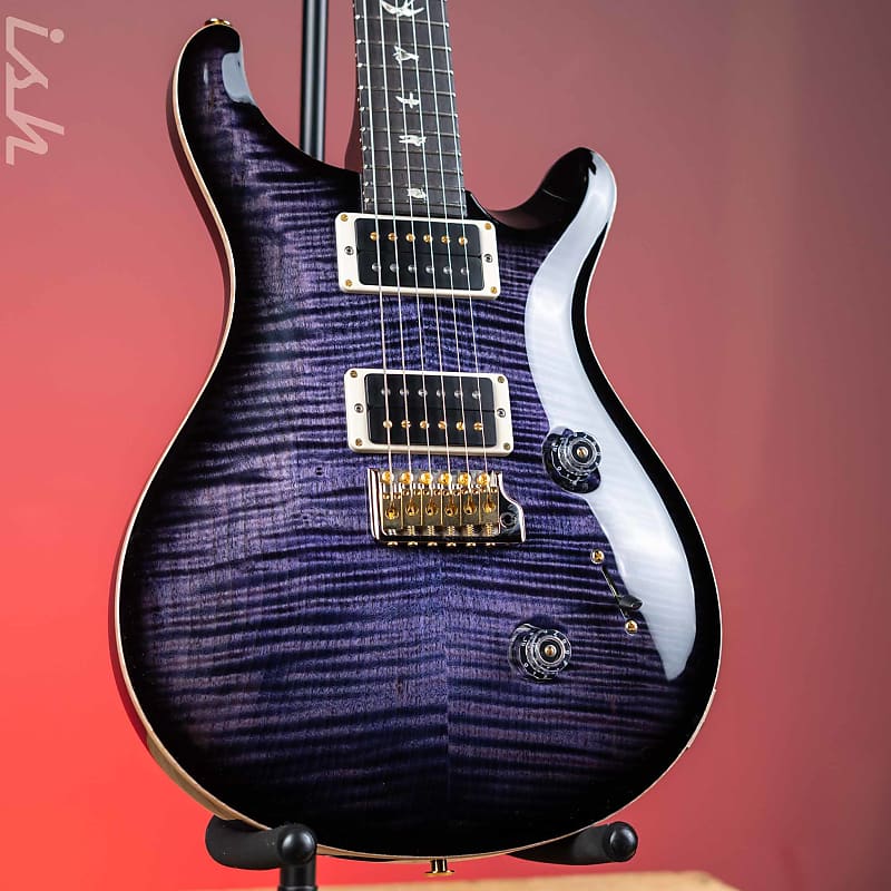 Электрогитара PRS Custom 24 Electric Guitar 10-Top Purple Iris Smoke Burst