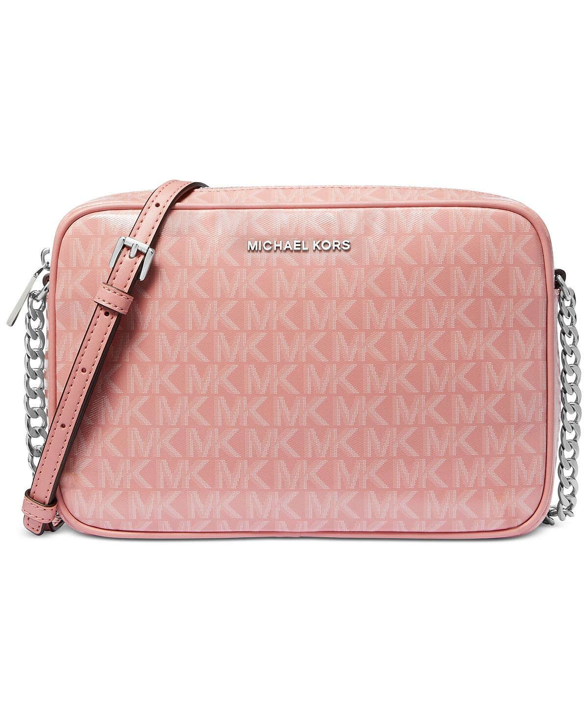 

Большая сумка через плечо с логотипом Jet Set East West Michael Kors