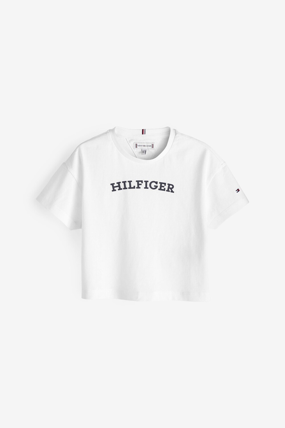 

Белая футболка Monotype для девочек Tommy Hilfiger, белый