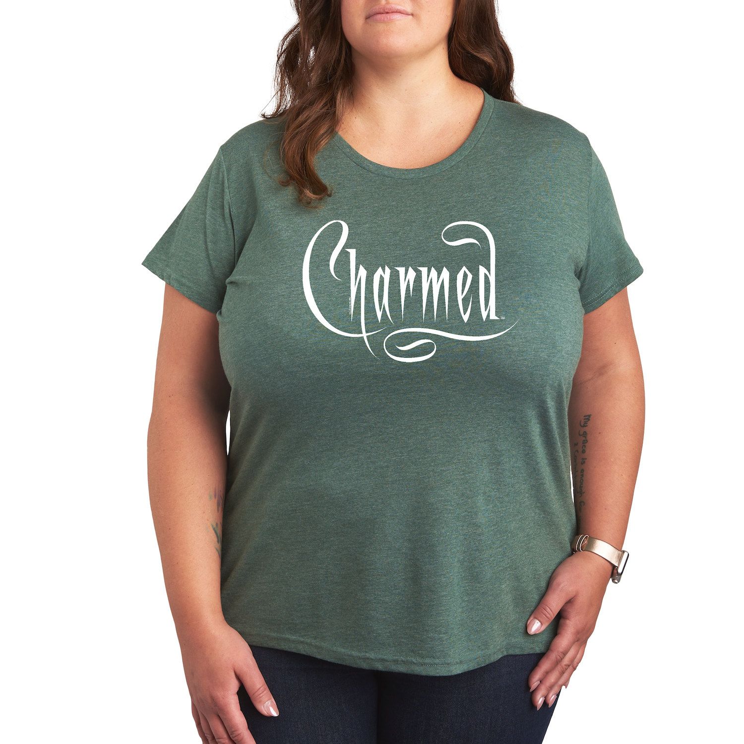 Детская футболка больших размеров с логотипом Charmed Licensed Character