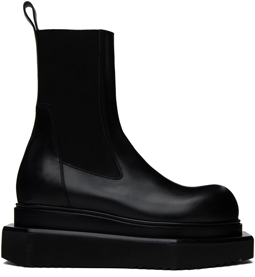 

Черные ботинки Beatle Turbo Cyclops Rick Owens, Черный