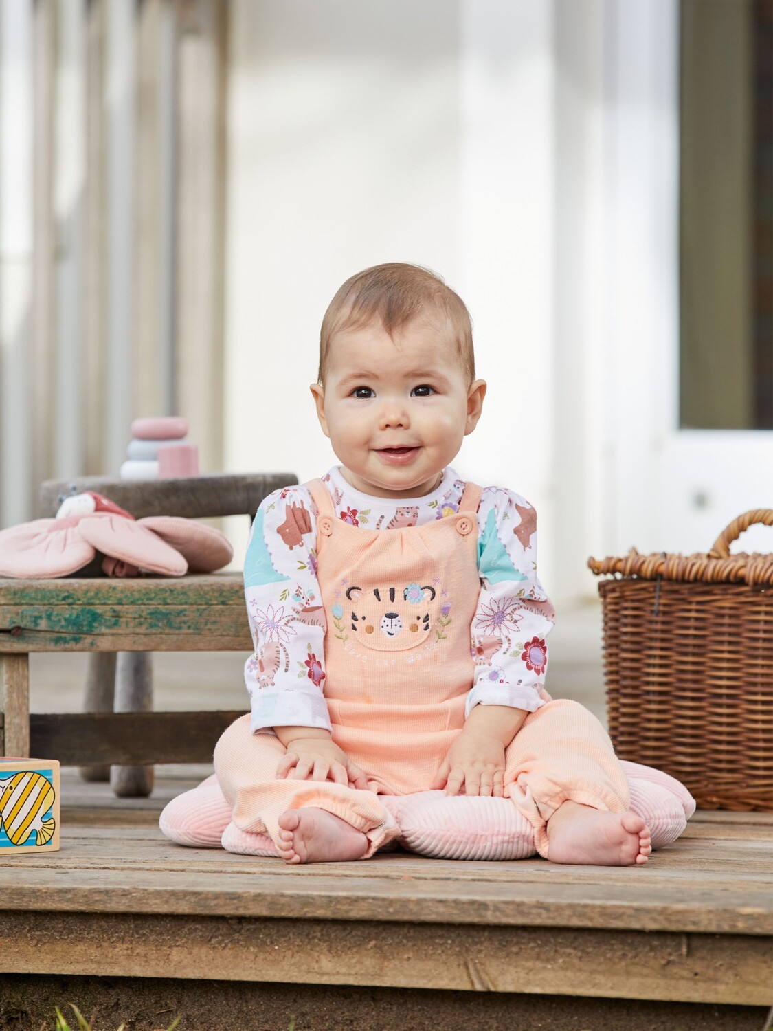

Комплект комбинезона Mini Cuddles Baby R&D, розовый