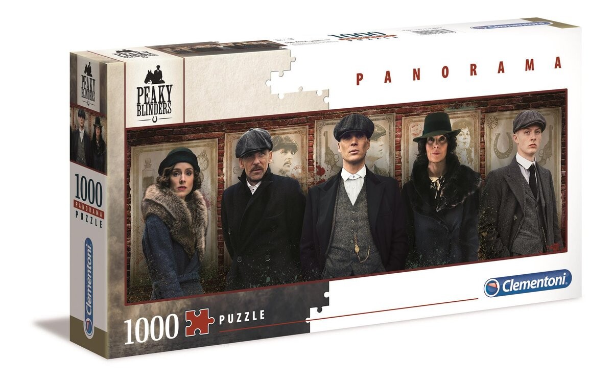

Клементони, пазл Panorama Peaky Blinders, 1000 шт. Clementoni