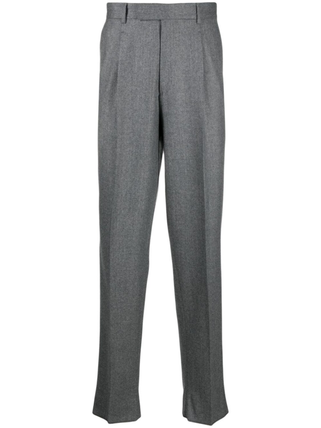 

Zegna шерстяные брюки со складками, серый
