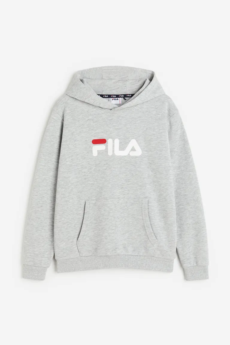 

Классическая толстовка с логотипом sande H&M, серый