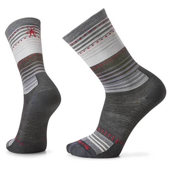 

Носки Smartwool Everyday Stitch Stripe Crew Long, серый