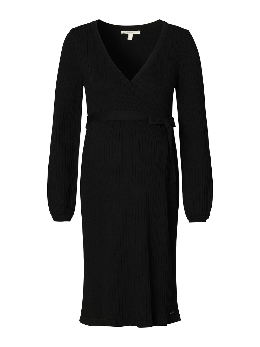 Вязанное платье Esprit, черный вязанное платье esprit бензин