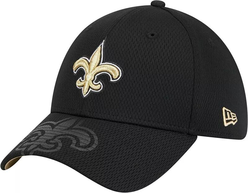 

Мужская кепка New Era New Orleans Saints Top Visor 39Thirty Black Stretch Fit