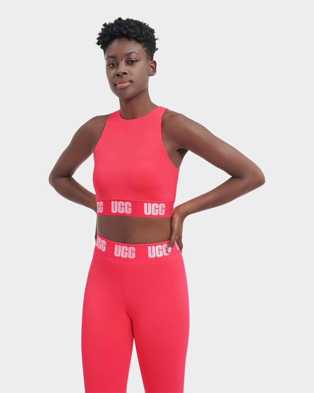 

Браллет Wilmina Logo Bralette UGG, розовый