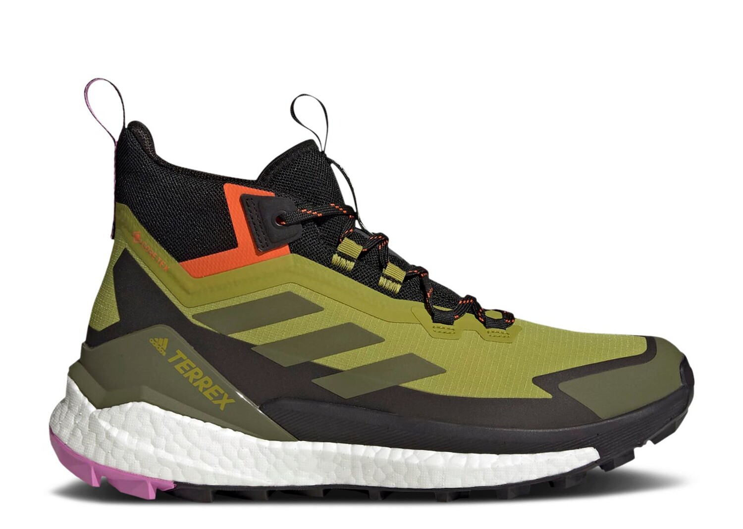 

Кроссовки adidas Terrex Free Hiker 2 Gore-Tex 'Pulse Olive', зеленый