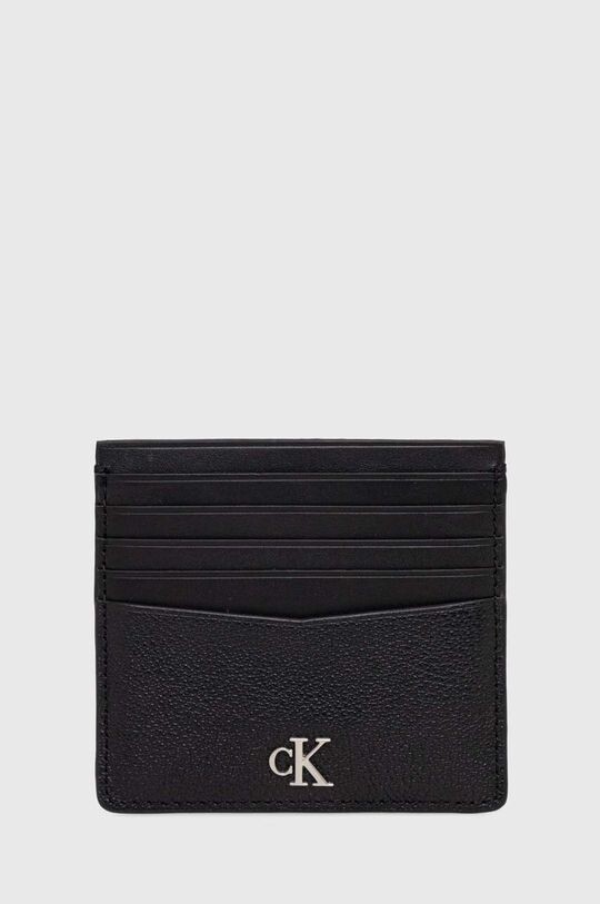 

Кожаный визитница Calvin Klein Jeans, черный