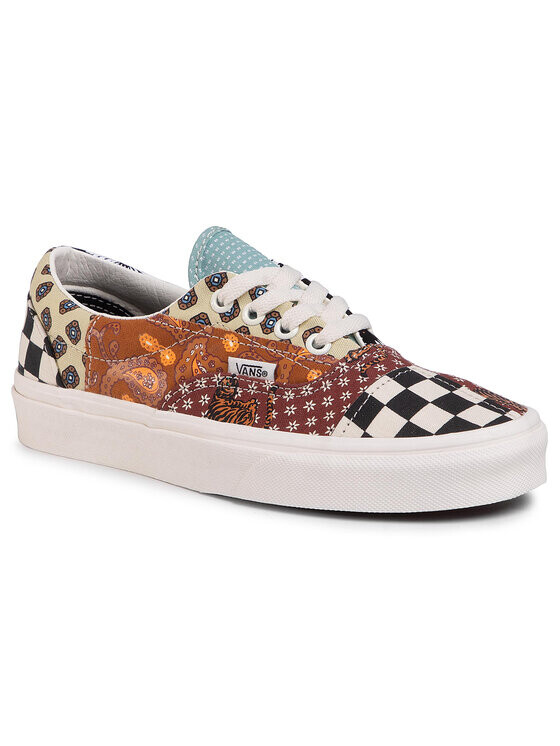 

Кроссовки из ткани Vans, коричневый