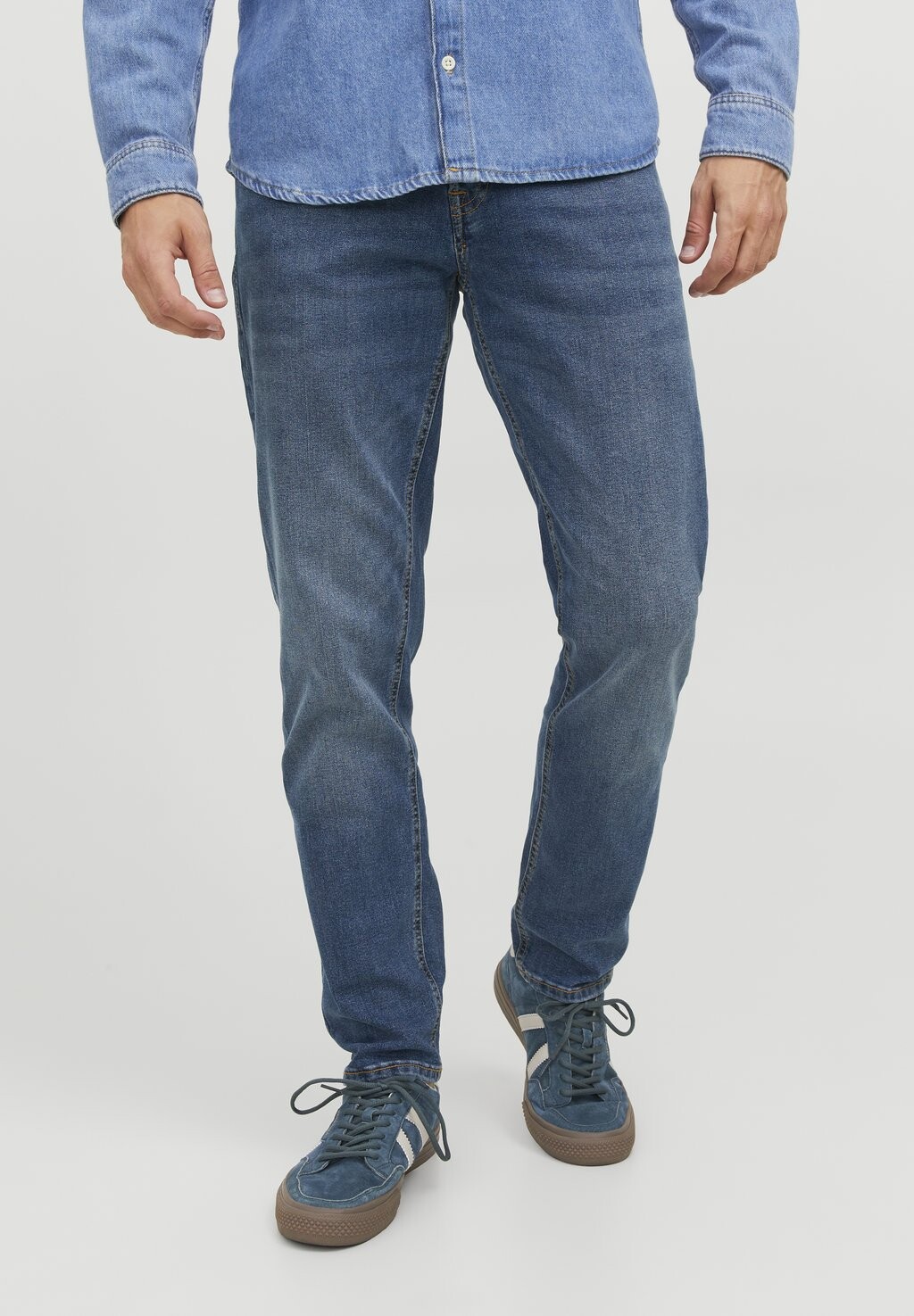 

Джинсы-сигареты MIKE ORIGINAL Jack & Jones, синий деним
