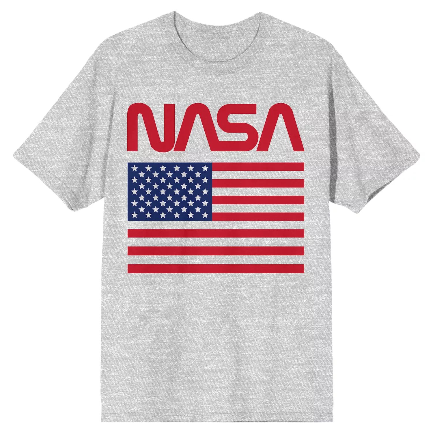 Мужская футболка NASA с американским флагом Licensed Character