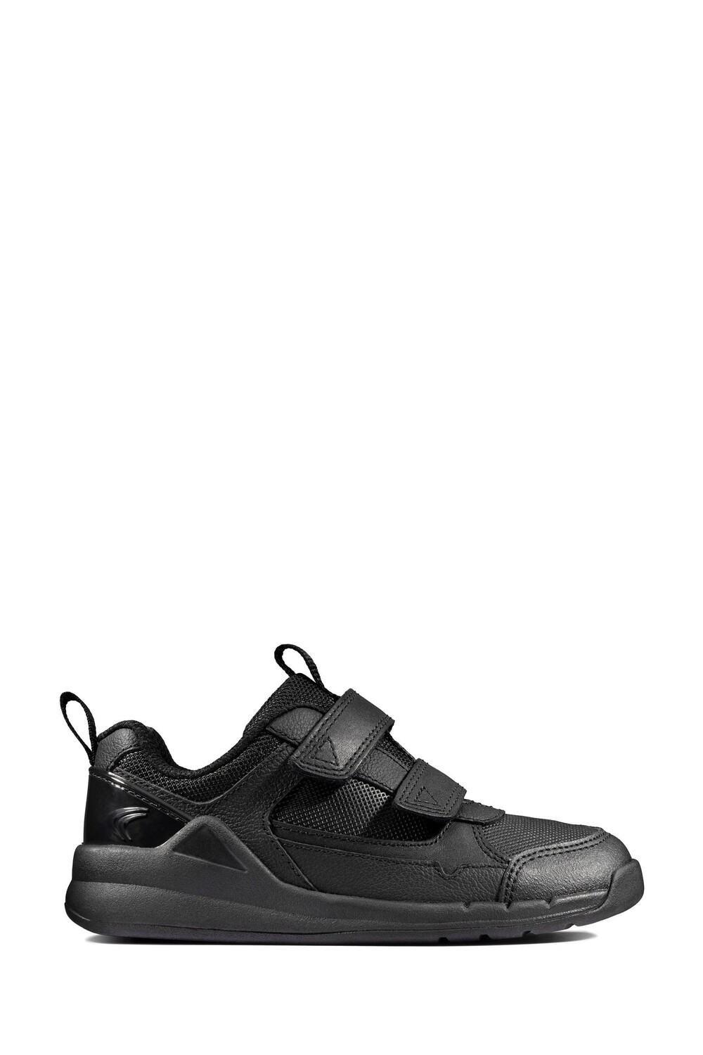 

Кожаные спортивные туфли Orbit Sprint Clarks, черный