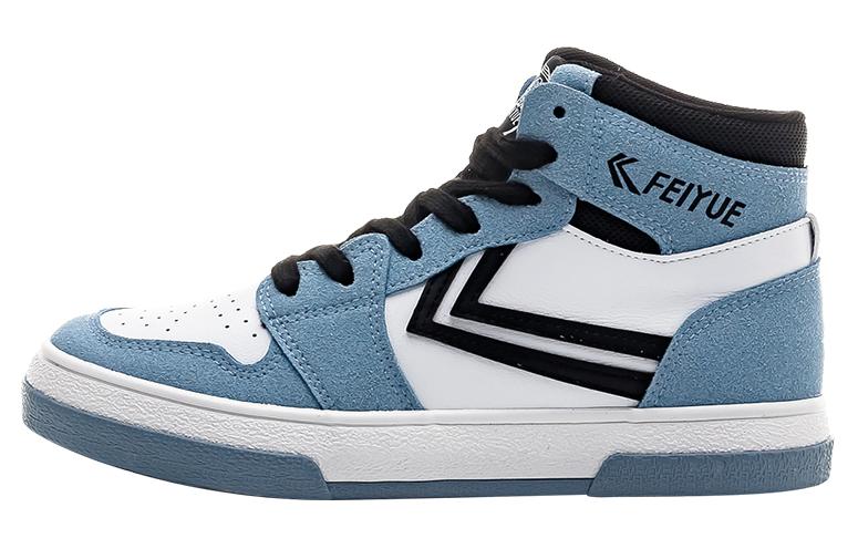 

Кроссовки Feiyue Skateboarding Shoes Unisex High-top, белый/синий