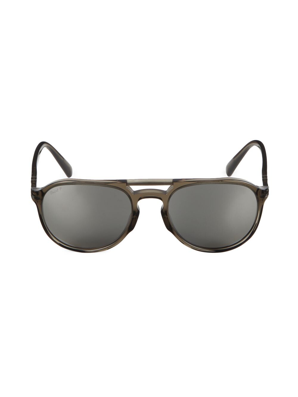 

Солнцезащитные очки-авиаторы 55 мм Persol, серый
