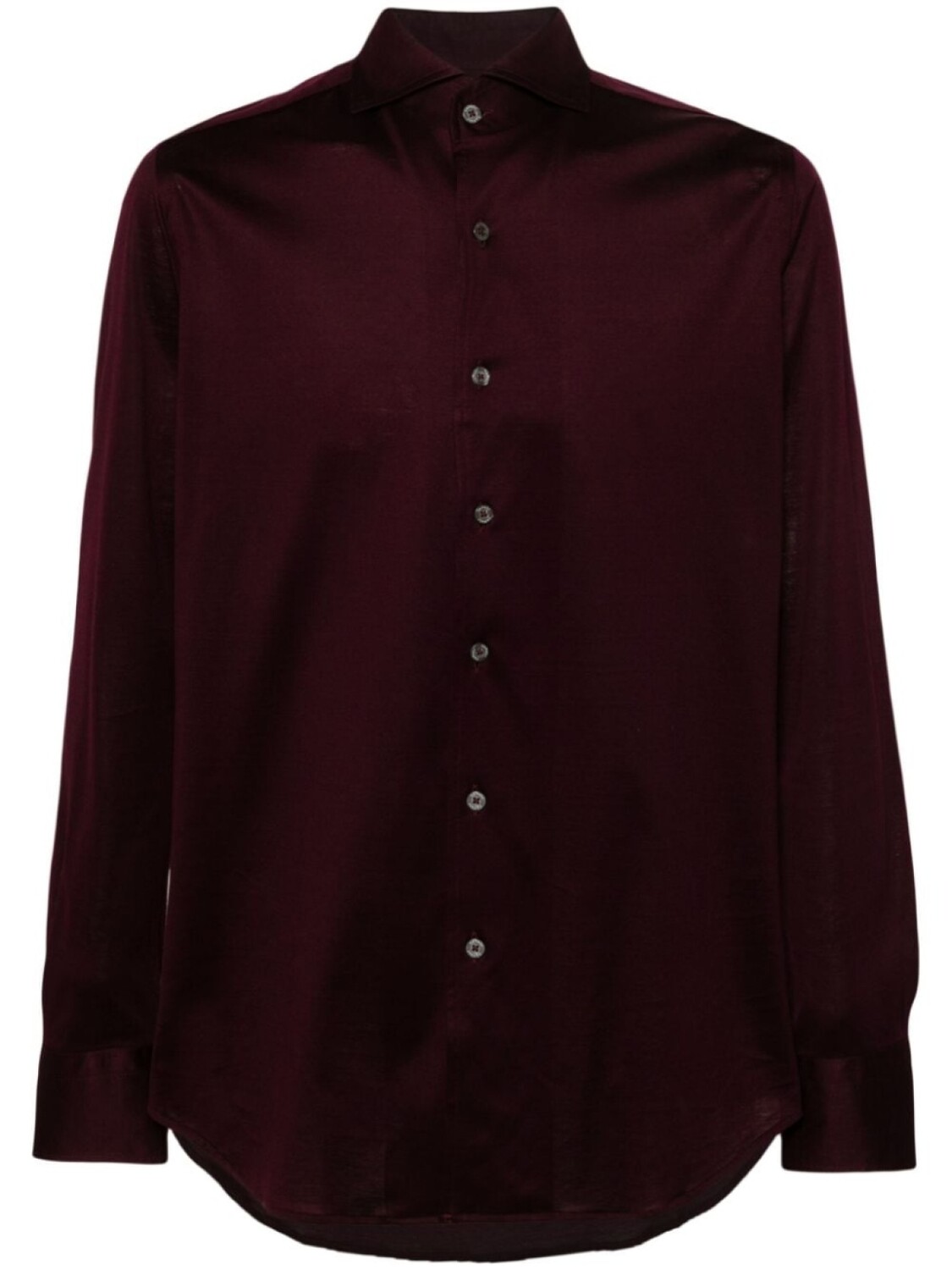 

Canali рубашка с отложным воротником, фиолетовый