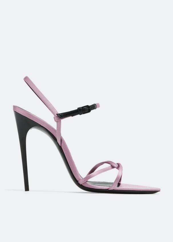

Сандалии Saint Laurent Clara, фиолетовый