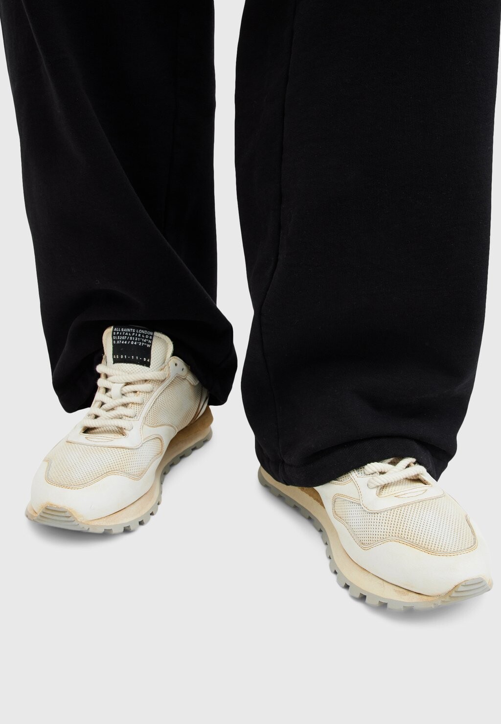 

Кроссовки на шнуровке RIMINI LOW AllSaints, белый