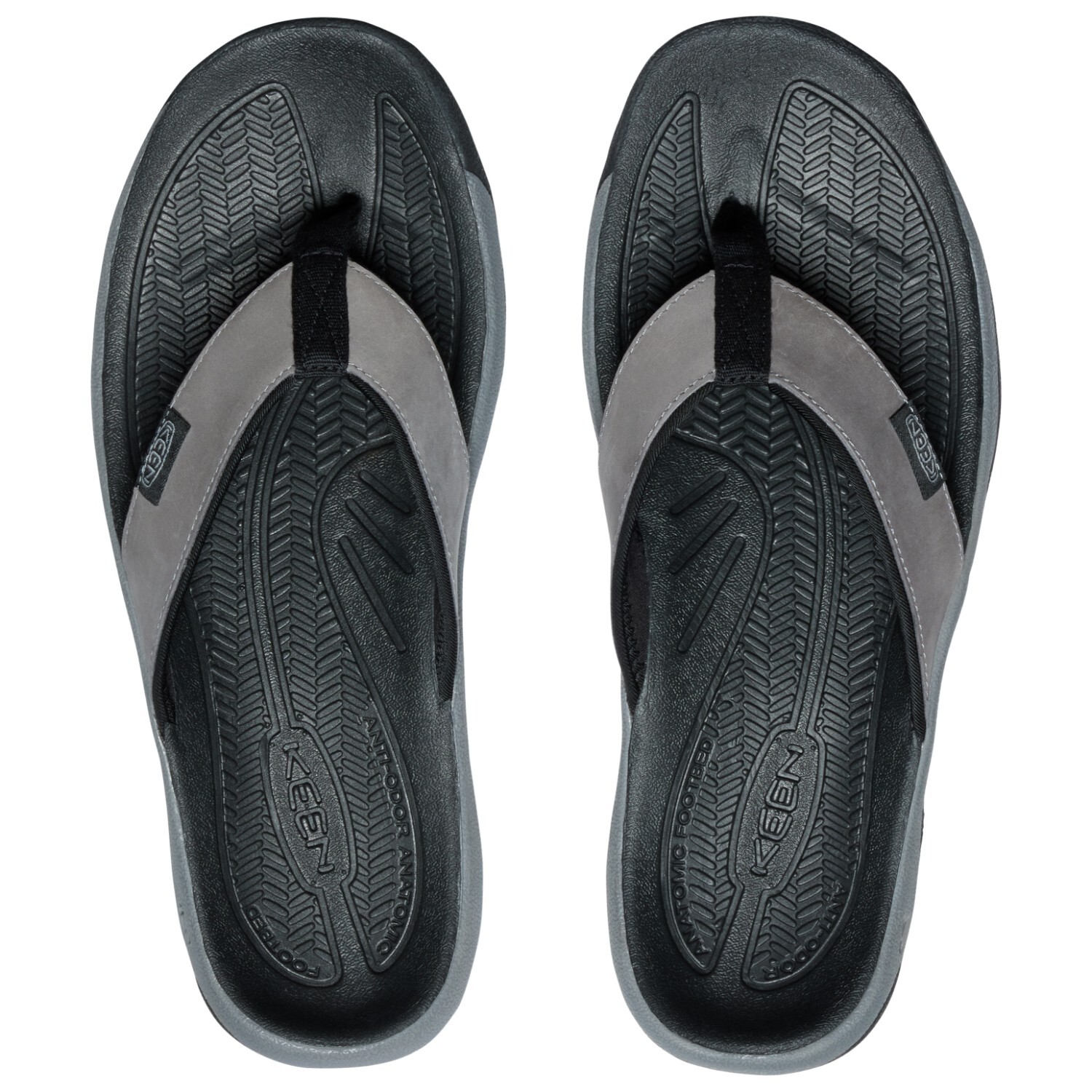 

Сандалии Keen Kona Flip TG, цвет Steel Grey/Black