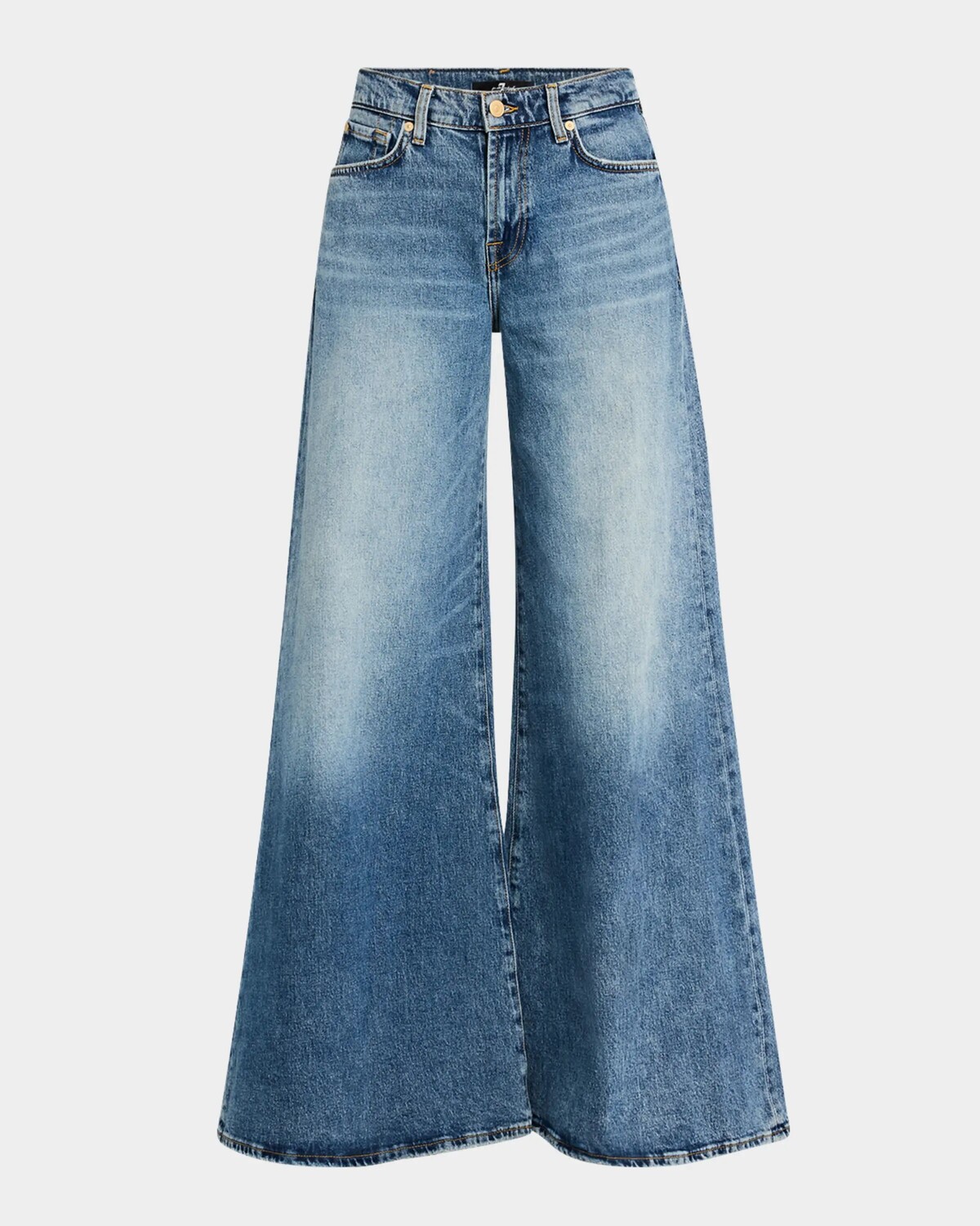 

Джинсы широкого кроя Willow Palazzo 7 For All Mankind, цвет Debut