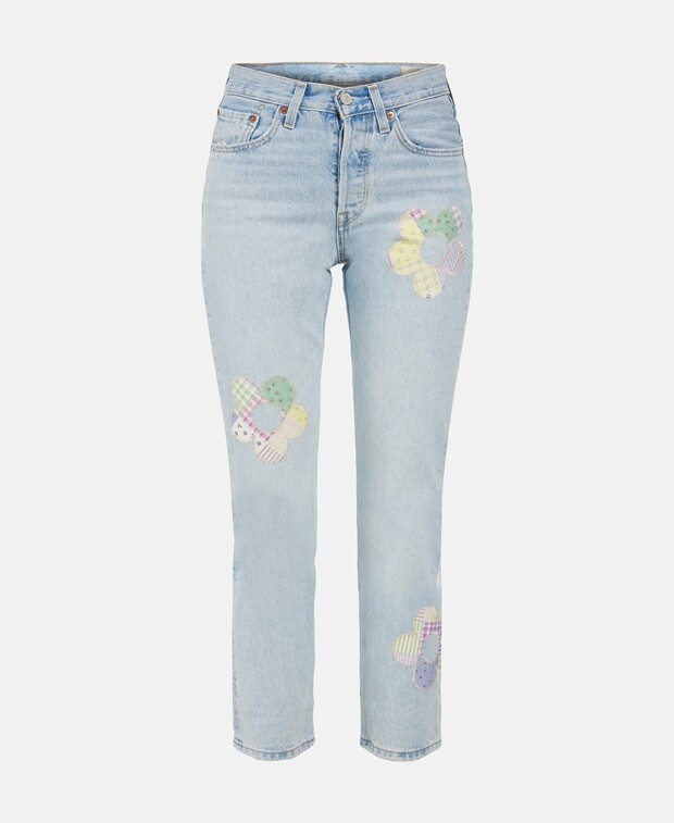 

Прямые джинсы Levi's, светло-синий