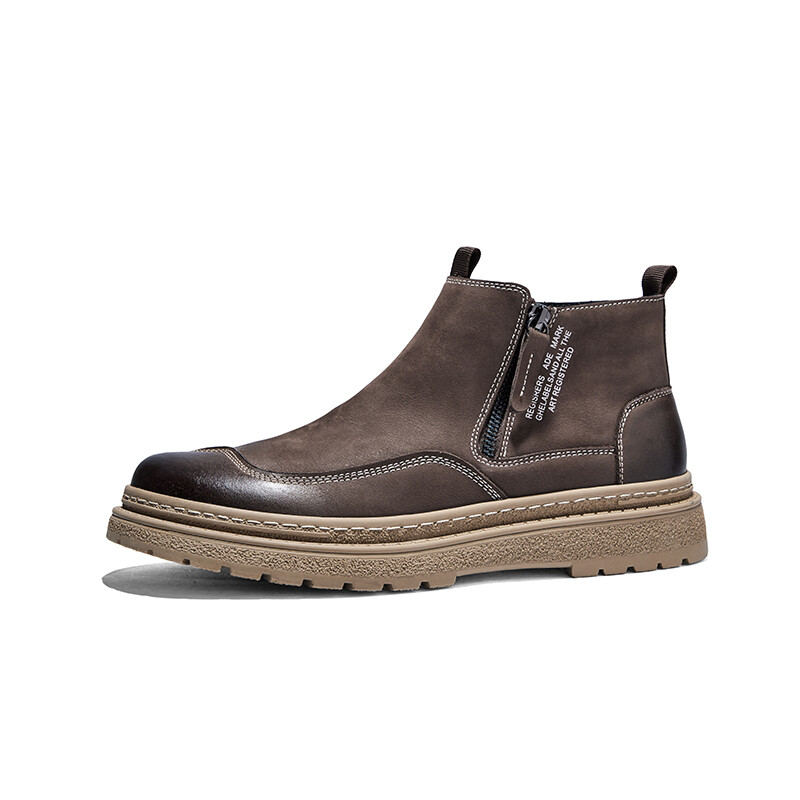 

Челси Ботинки Мужские Hautton Jeans, цвет Brown fleece