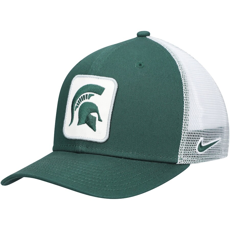 

Бейсболка Nike Michigan State Spartans, зеленый