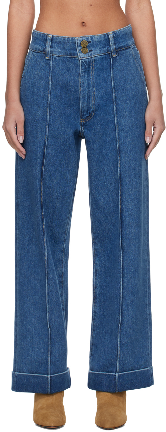 Синие джинсы 70-х годов Frame